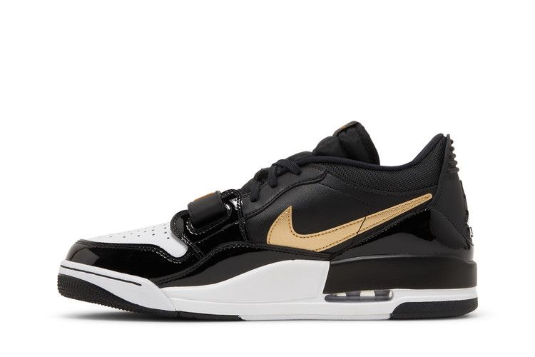 Air Jordan Legacy 312 Low Black Metallic Gold