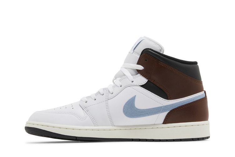 Air Jordan 1 Mid SE Brown Blue Grey