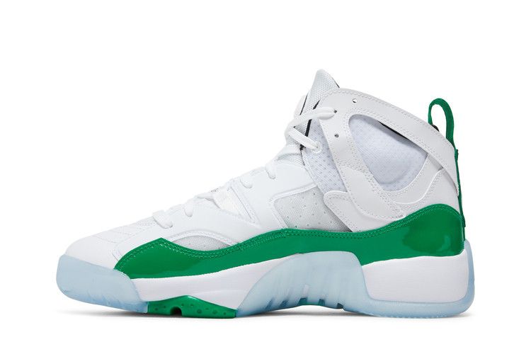 Air Jordan Jumpman Two Trey White Black Lucky Green