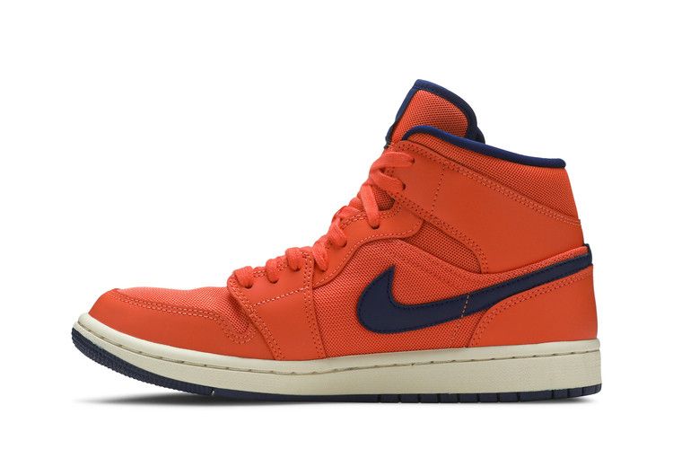 Air Jordan 1 Mid Turf Orange Blue Void (Women's)