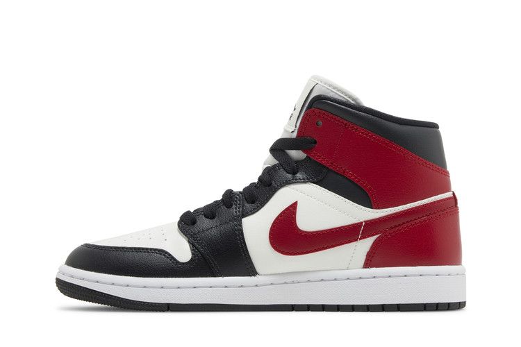 Air Jordan 1 Mid Gym Red Off Noir (Women's)