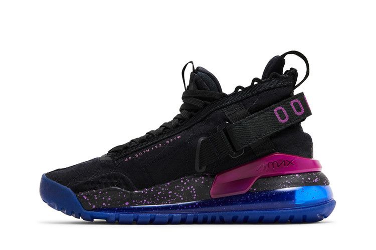 Air Jordan Proto Max 720 Black Racer Blue Hyper Violet