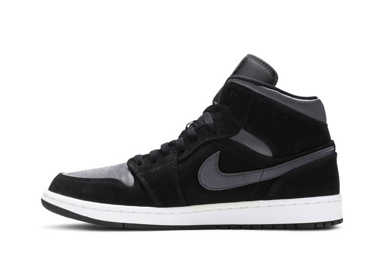 Air Jordan 1 Mid Nylon Black Anthracite