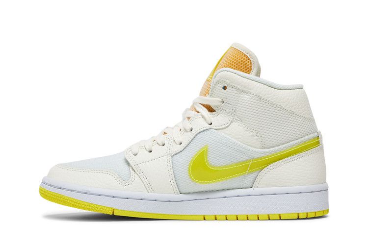 Air Jordan 1 Mid SE Voltage Yellow (Women's)