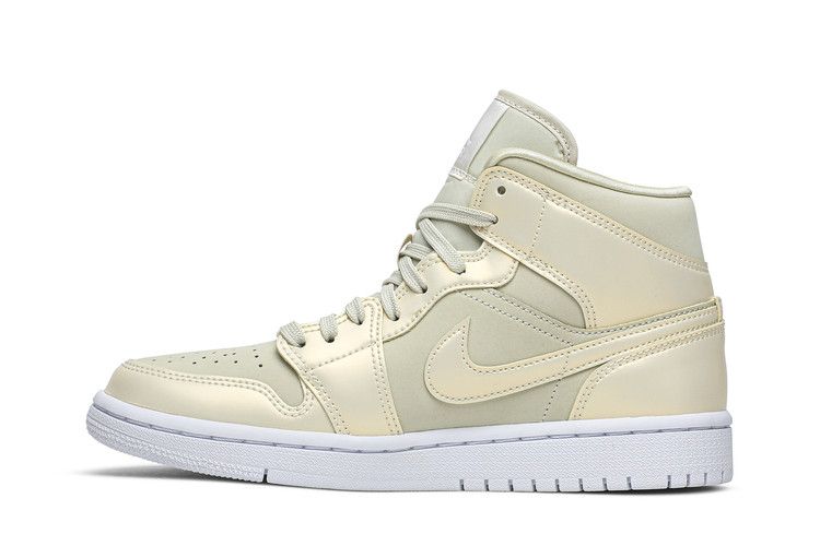 Air Jordan 1 Mid Goose Feather Yellow (Women's)