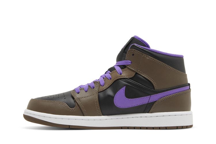 Air Jordan 1 Mid Purple Mocha