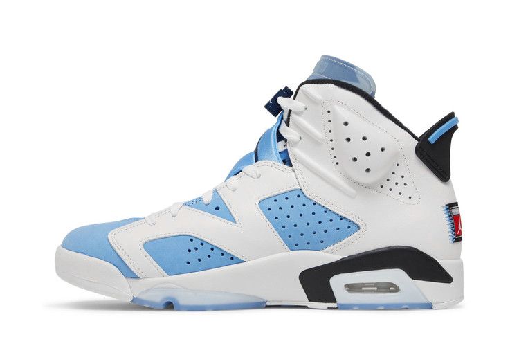 Air Jordan 6 Retro UNC White