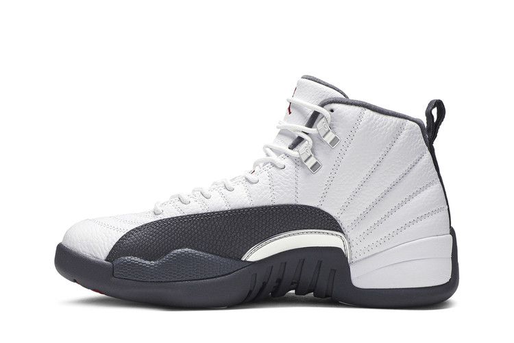 Air Jordan 12 Retro White Dark Grey