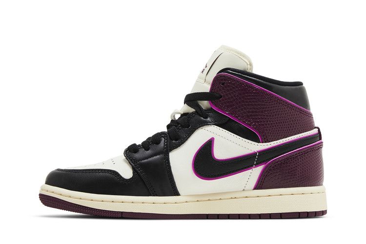 Air Jordan 1 Mid SE Bordeaux (Women's)