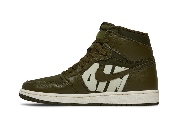 Air Jordan 1 Retro High Olive Canvas