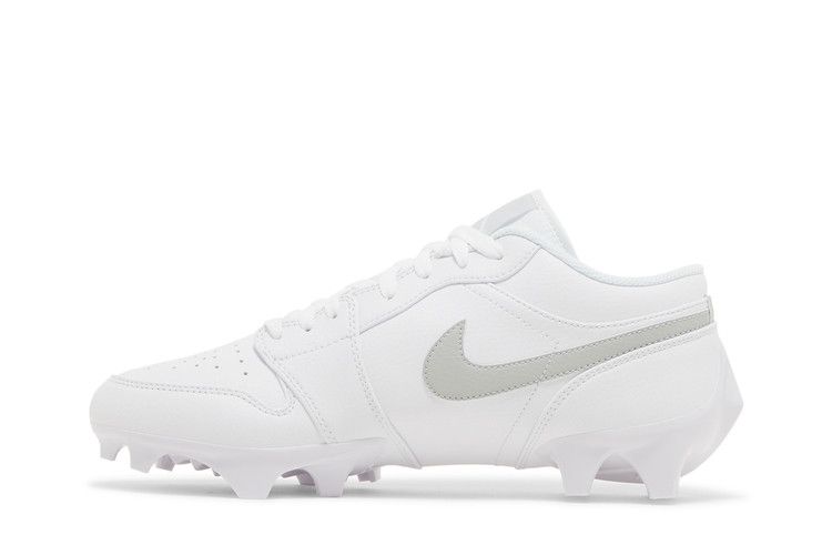 Air Jordan 1 Low TD Cleat White Grey Fog