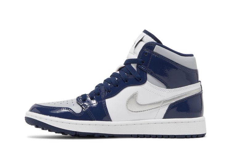 Air Jordan 1 Retro High Golf Patent Midnight Navy