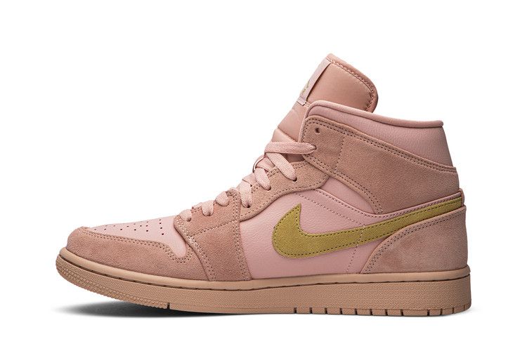 Air Jordan 1 Mid Coral Gold