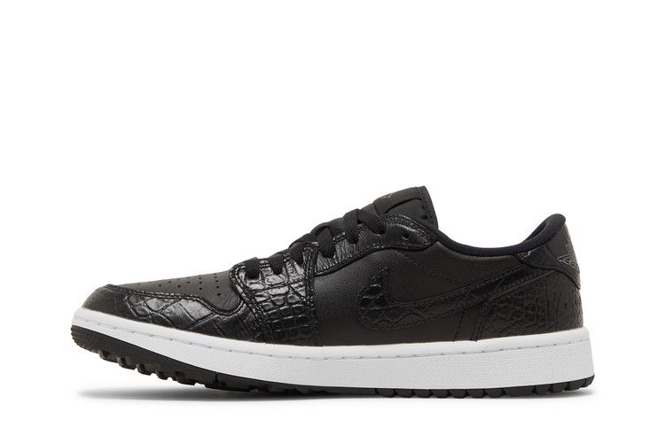 Air Jordan 1 Retro Low Golf Black Croc
