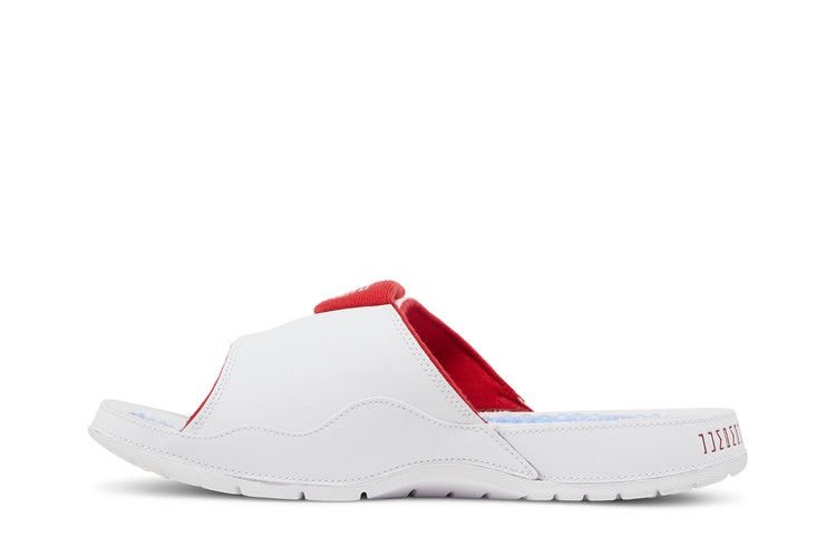 Air Jordan Hydro XI Retro White University Red