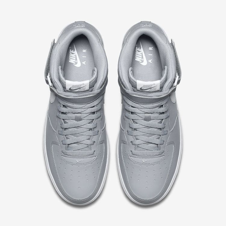 Nike Air Force 1 Mid Wolf Grey White