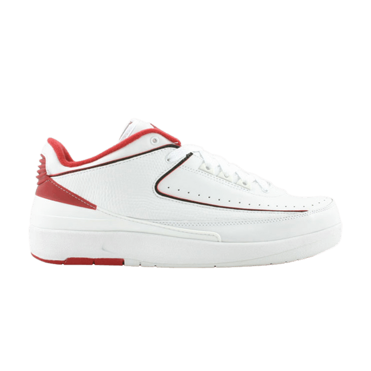 Air Jordan 2 Retro Low White Varsity Red