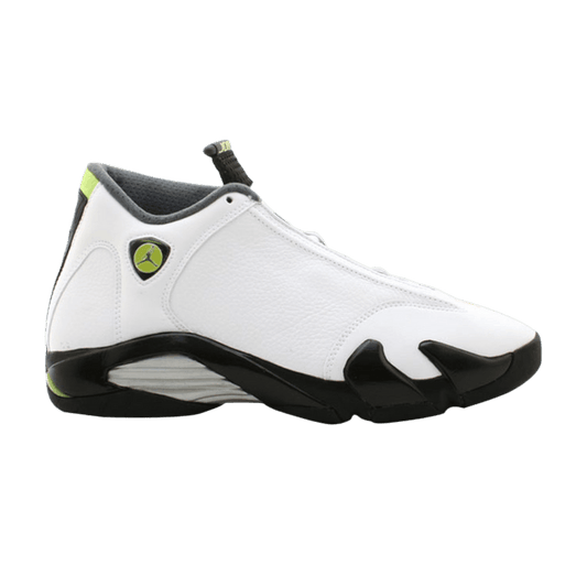 Air Jordan 14 Retro White Chartreuse