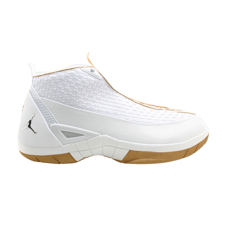 Air Jordan 15 SE White Gold
