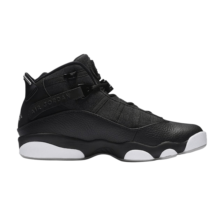 Air Jordan 6 Rings Black Matte Silver