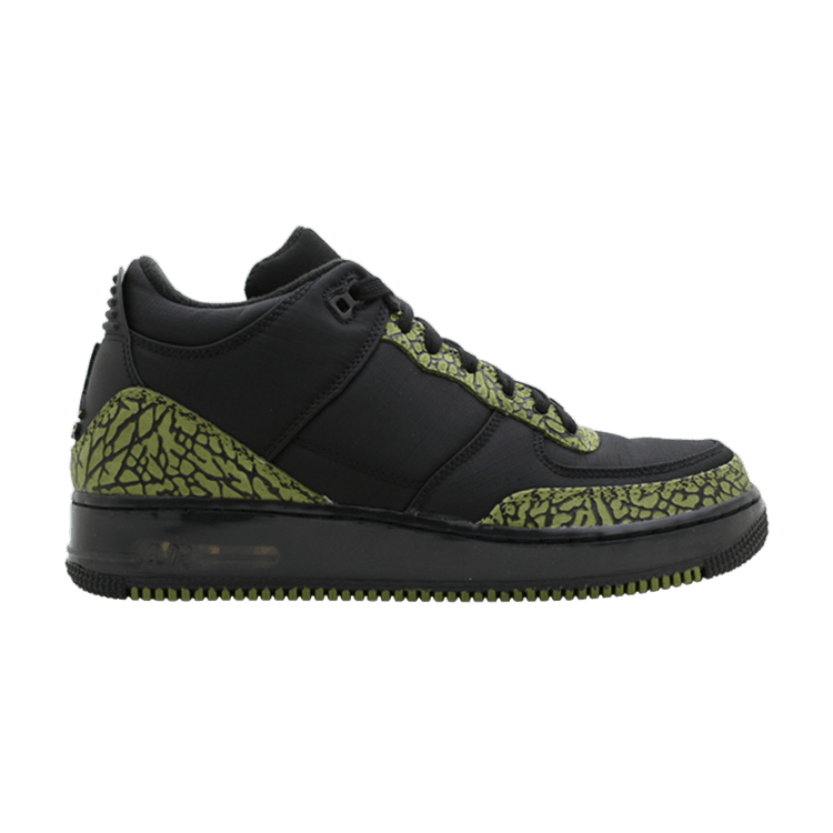 Air Jordan AJF 3 Black Scenery Green