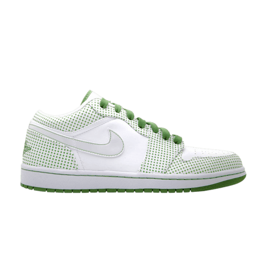 Air Jordan 1 Phat Low Polka Dot White Chlorophyll
