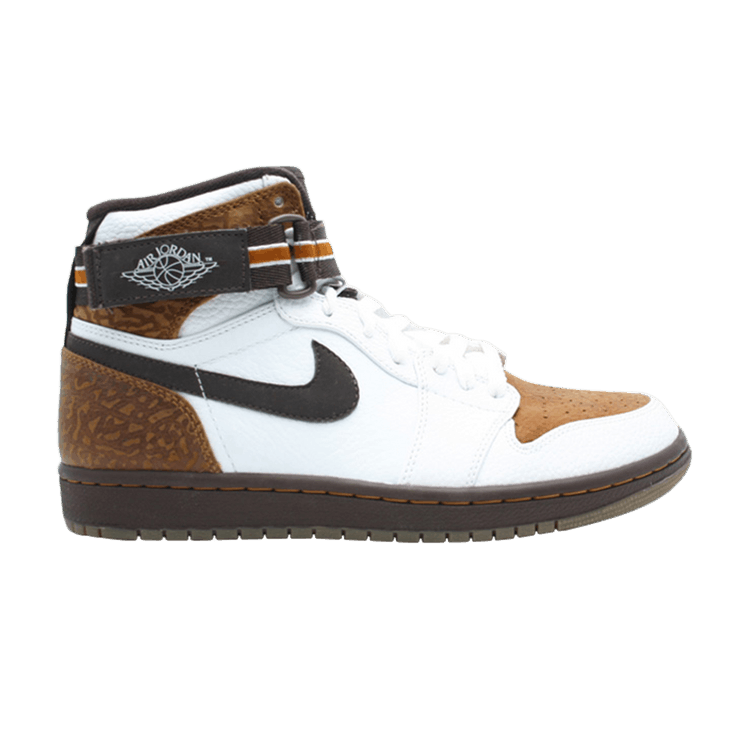 Air Jordan 1 Retro High Strap White Madeira Ginger