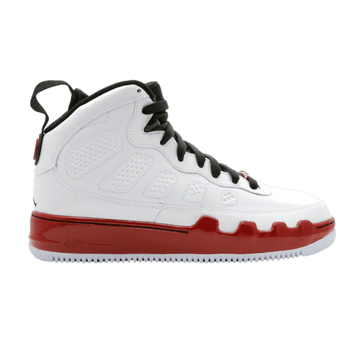 Air Jordan AJF 9 White Red