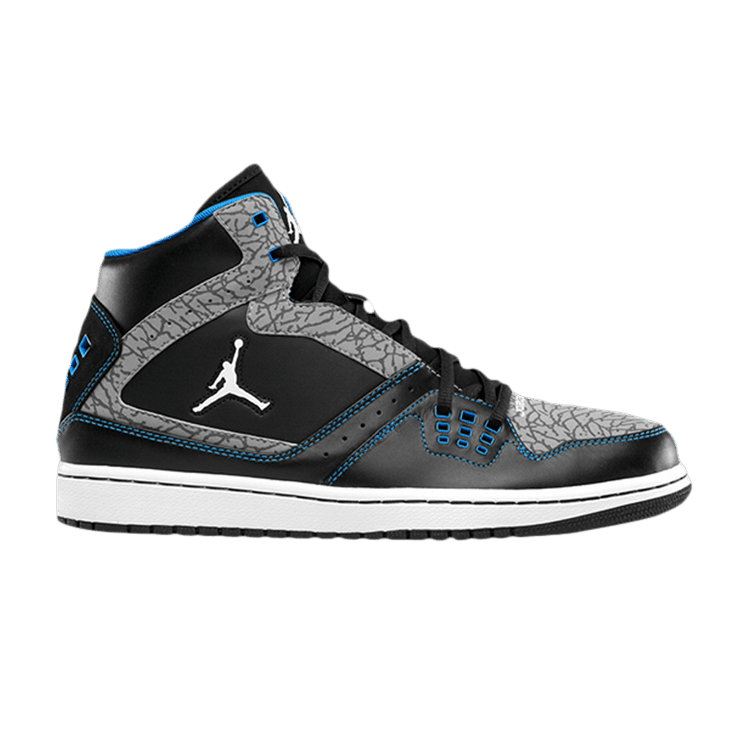 Air Jordan 1 Flight Black Photo Blue Cement Grey