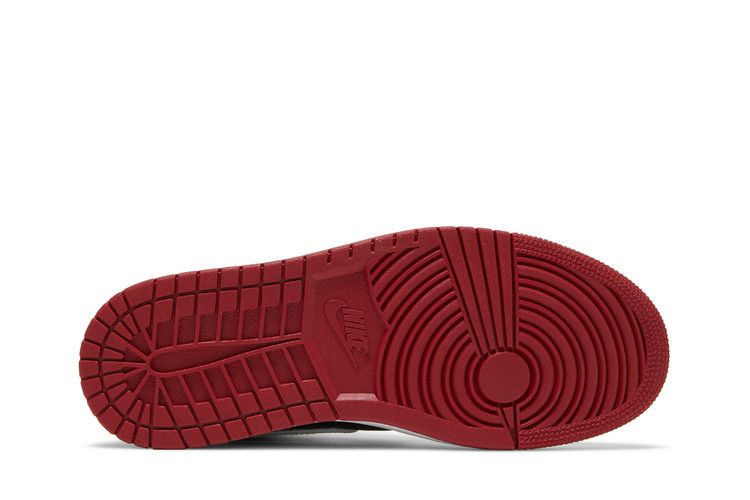 Air Jordan 1 Mid SE Utility Canvas White Black Gym Red (Women's)
