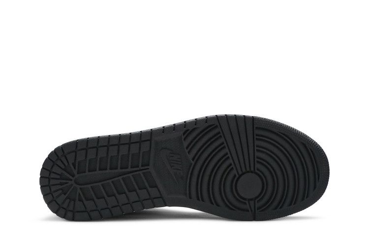 Air Jordan 1 Low Brushstroke Swoosh Black