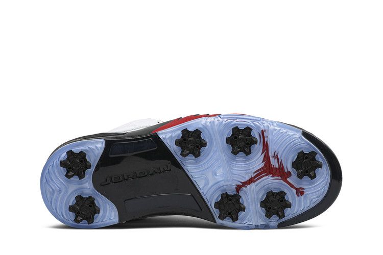 Air Jordan 5 Retro Low Golf Fire Red (Silver Tongue)