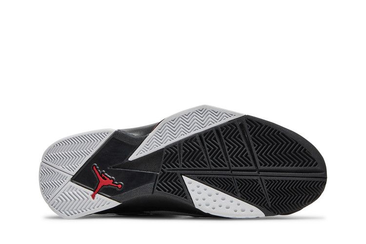 Air Jordan True Flight Black Varsity Red Wolf Grey