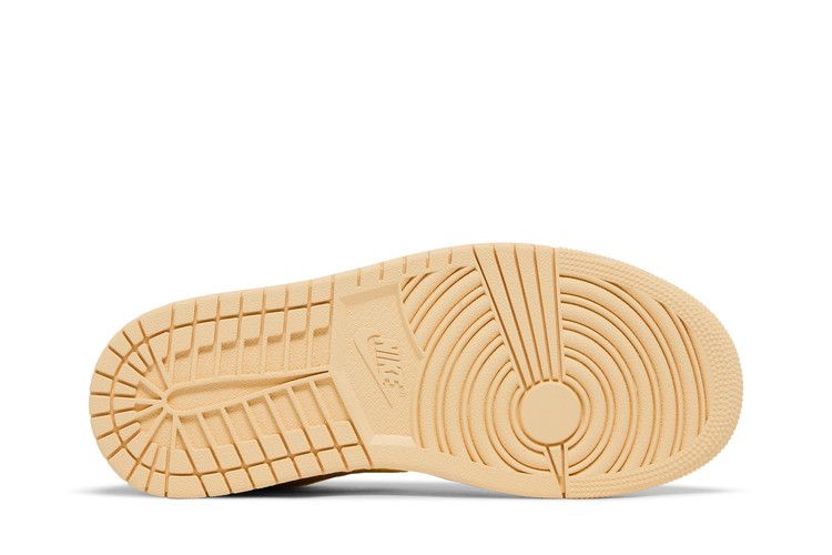 Air Jordan 1 Low Sail Yellow Ochre (Women's)