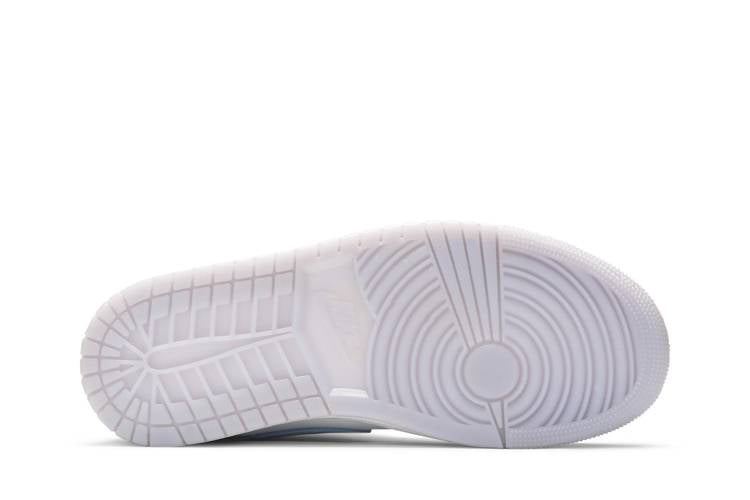 Air Jordan 1 Mid Wolf Grey Aluminum (Women's)