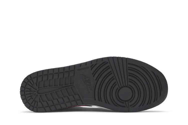 Air Jordan 1 Mid Black Siren Red (Women's)