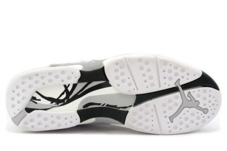 Air Jordan 8 Retro Low White Metallic Silver