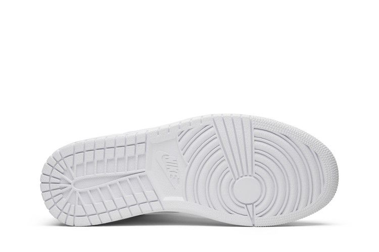 Air Jordan 1 Mid White/Pure Platinum
