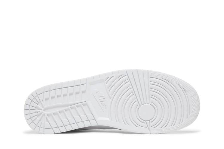 Air Jordan 1 Mid Triple White (2022/2023)