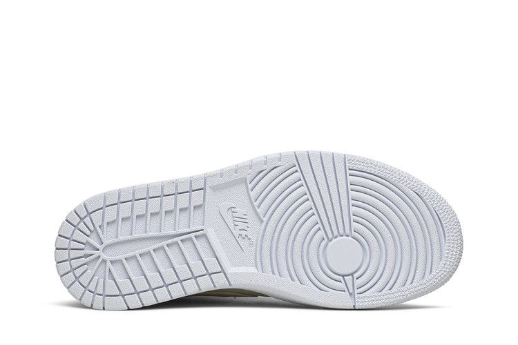 Air Jordan 1 Mid Goose Feather Yellow (Women's)