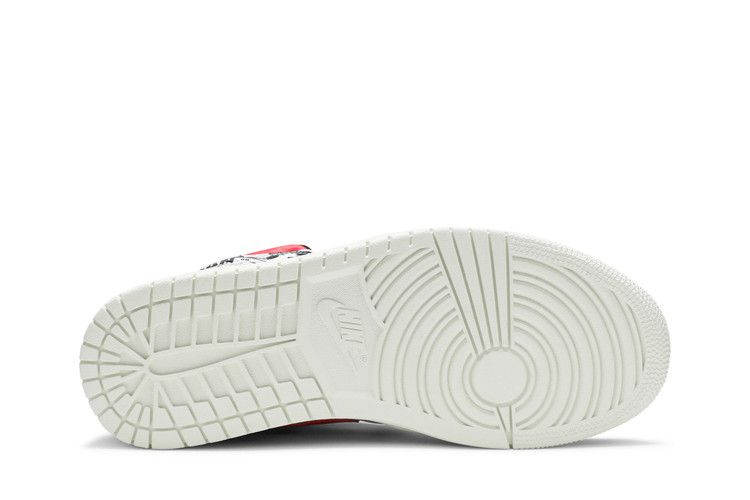 Air Jordan 1 Mid All Over Logos
