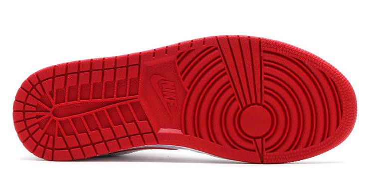 Air Jordan 1 Retro Mid White Gym Red Black