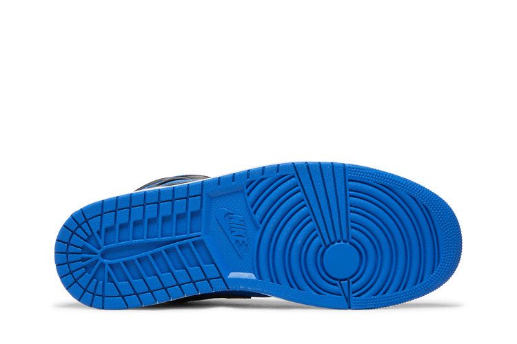 Air Jordan 1 Mid Black Royal Blue
