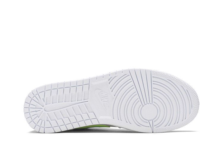 Air Jordan 1 Low White Multi-Color Swoosh