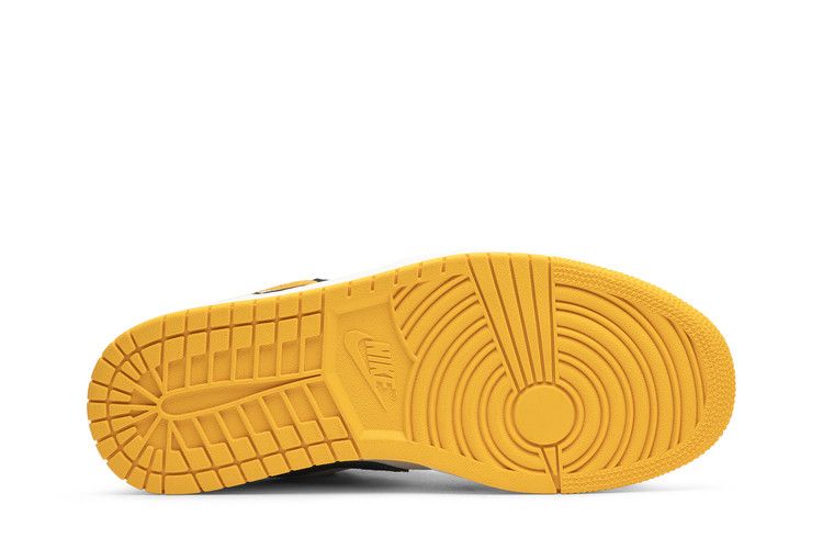 Air Jordan 1 Low Sail University Gold Black