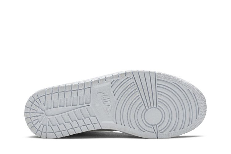 Air Jordan 1 Mid Vast Grey Ghost Green (Women's)