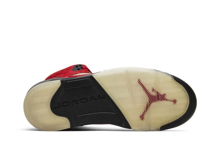 Air Jordan 5 Retro DMP Raging Bull Red Suede