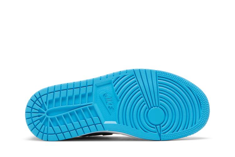 Air Jordan 1 Retro Low OG Black Dark Powder Blue (Women's)