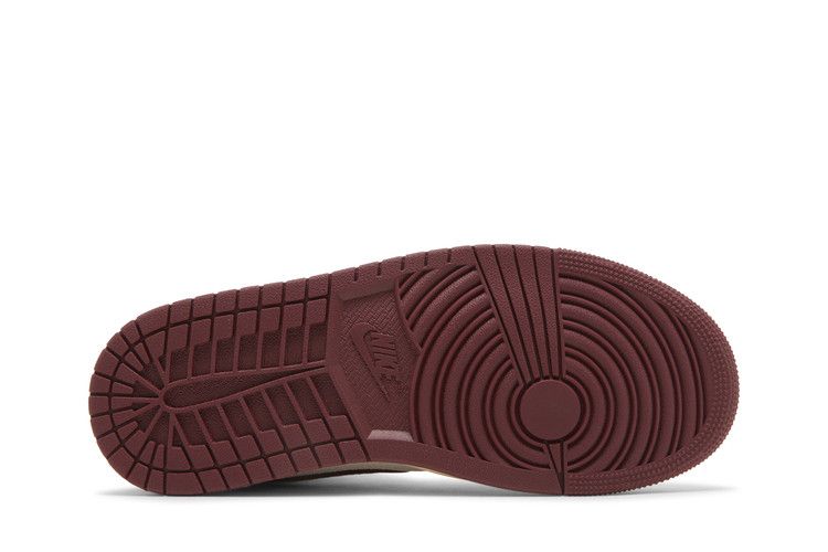 Air Jordan 1 Mid SE Tiki Leaf Team Red (Women's)