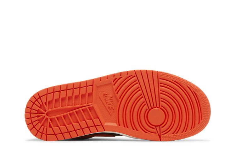 Air Jordan 1 Mid SE Rush Orange Crimson Bliss (Women's)